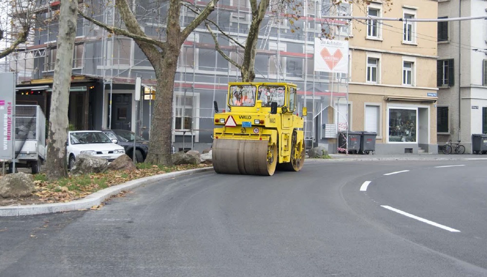 Postfossil Stadt auf Achse