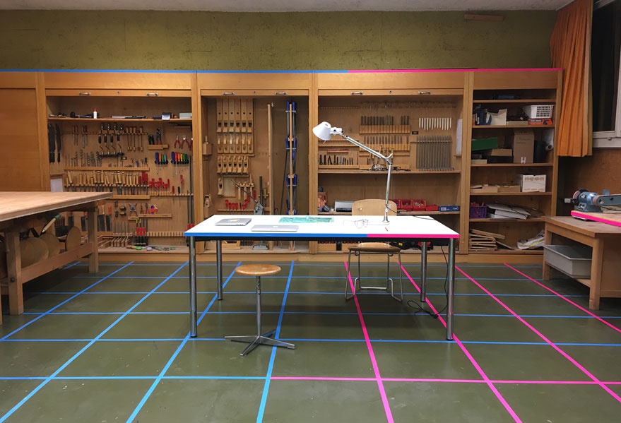 Artists in Residence an Schulen, workspace