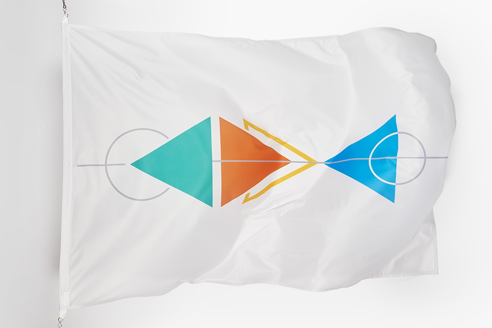 Postfossil Flags for the Earth,  Wurood Azzam, Qatar